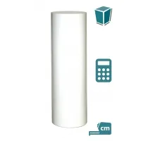 circular plinth white