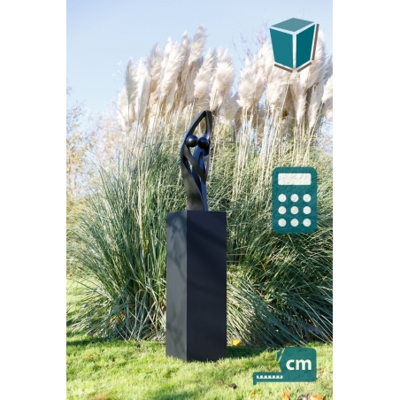 Solits Plinth Black - Outdoor