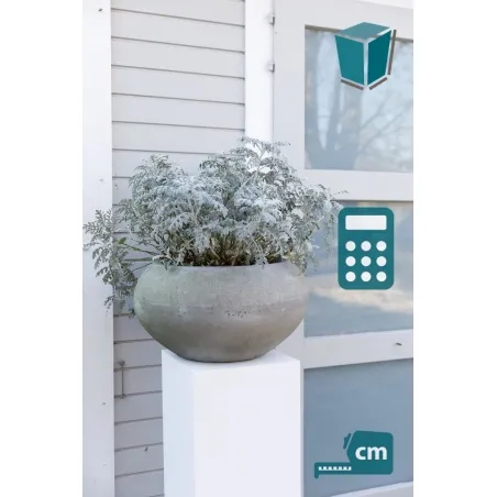 Solits Plinth White - Outdoor