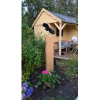 oak wood plinth sanded