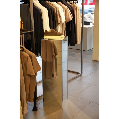 Mirrored plinth acrylic