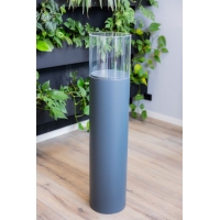 Circular plinth coloured
