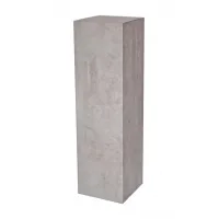 cardboard plinth concrete look