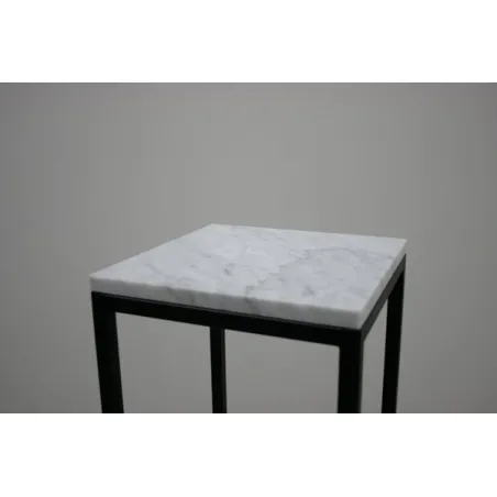 White Marble Top (Carrara, 20mm), 40 x 40 cm
