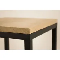 Demountable Black Industrial Steel Plinth