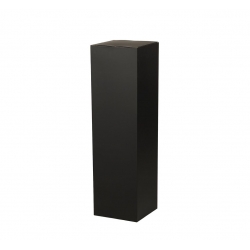 Cardboard plinth black