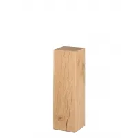 oak wood plinth sanded