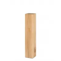 oak wood plinth sanded