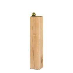 oak wood plinth sanded