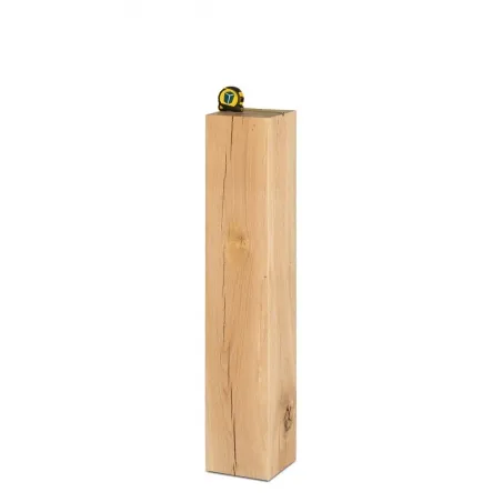 oak wood plinth sanded