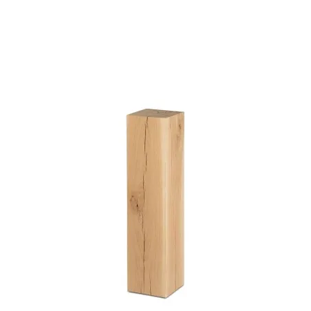 oak wood plinth sanded