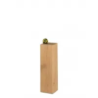 oak wood plinth sanded