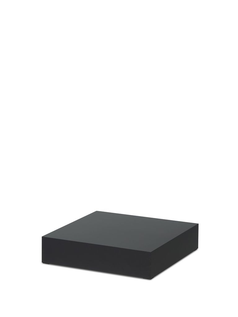 Window display plinth, black